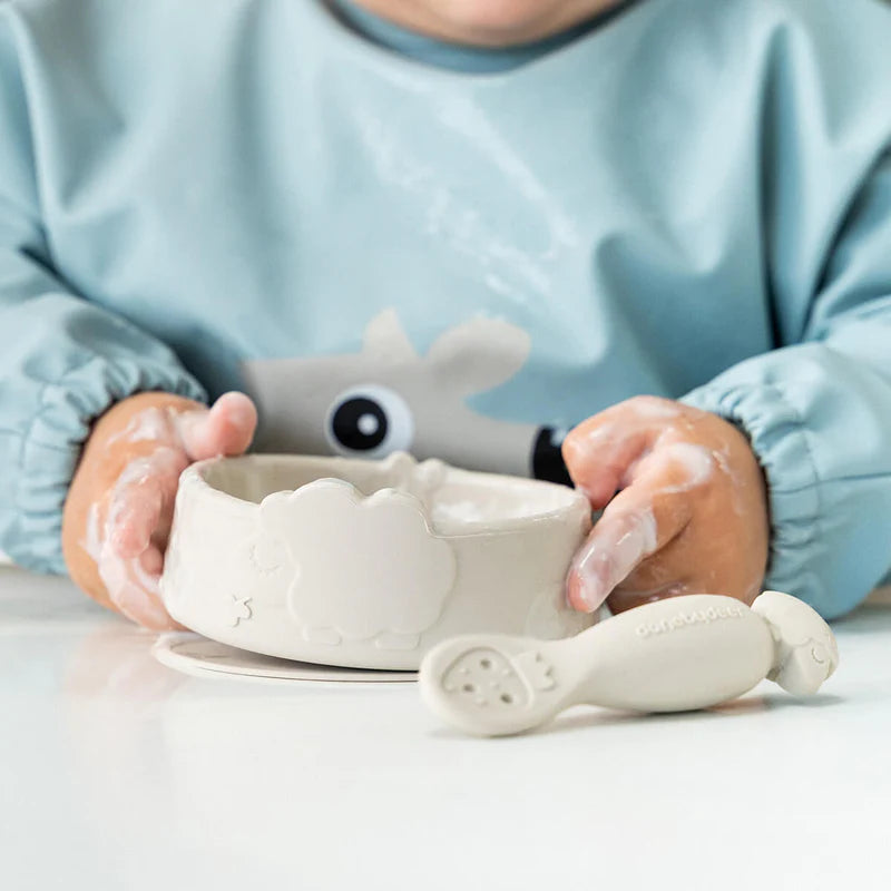 Done By Deer Stick & Stay Learning Meal Set | Sheepy Sand