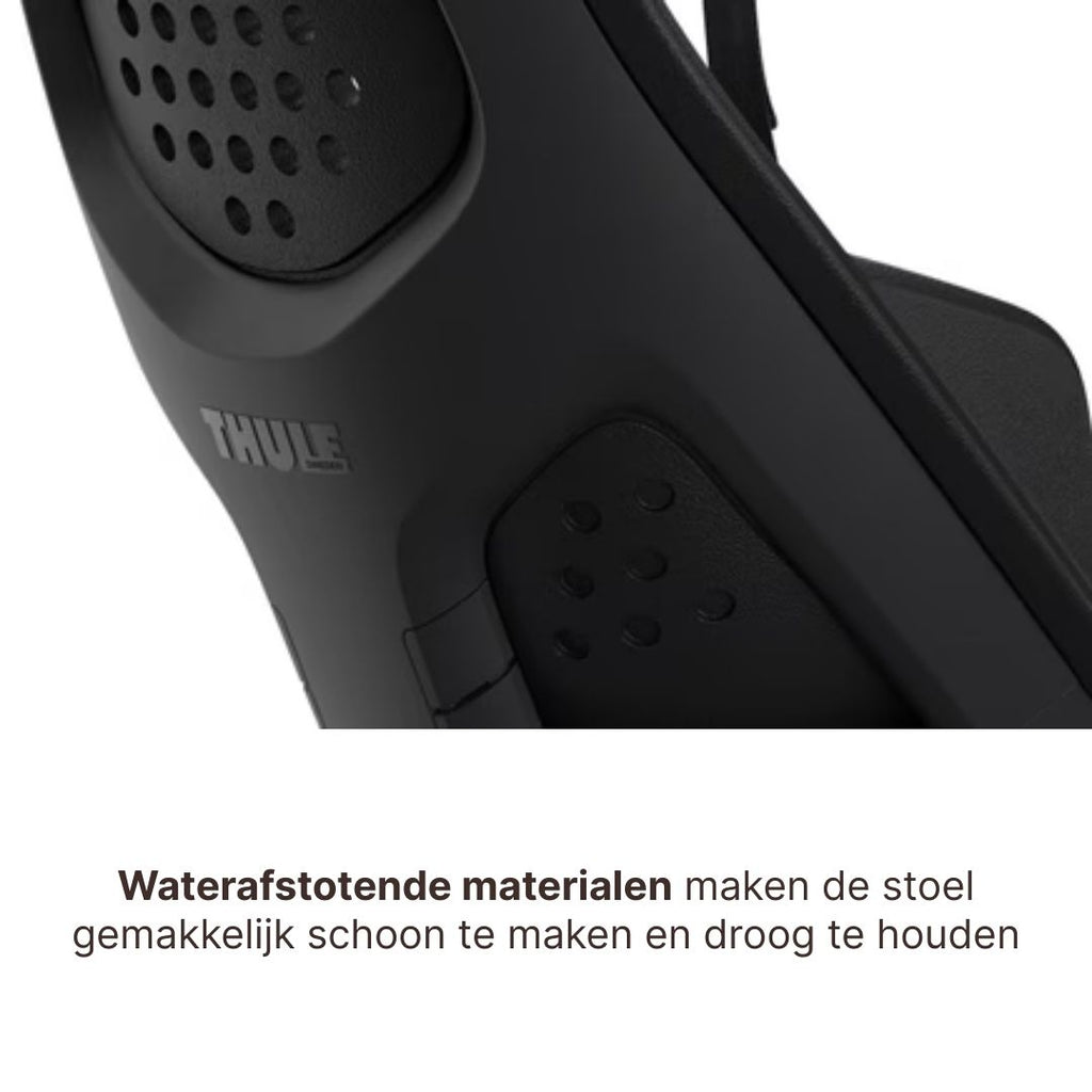 Thule Yepp 2 Maxi Fietsstoel Achterop Frame Montage | Midnight Black