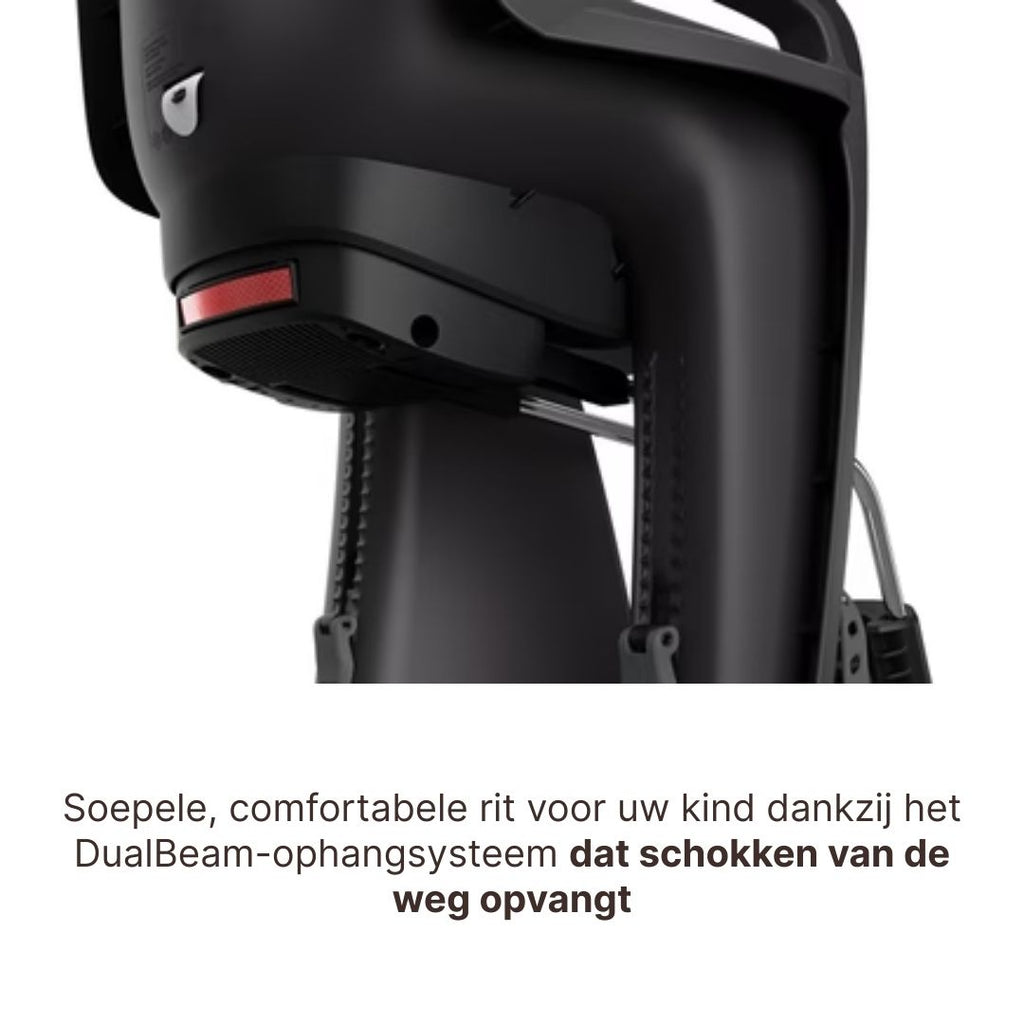 Thule Ride Along 2 Kantelbaar Fietsstoel Achterop Frame Montage | Donkergrijs