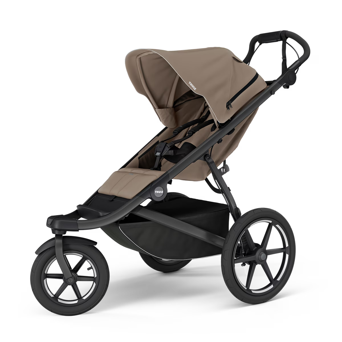 Thule Urban Glide 3 Kinderwagen Met Magnetische Gesp | Tinted Taupe