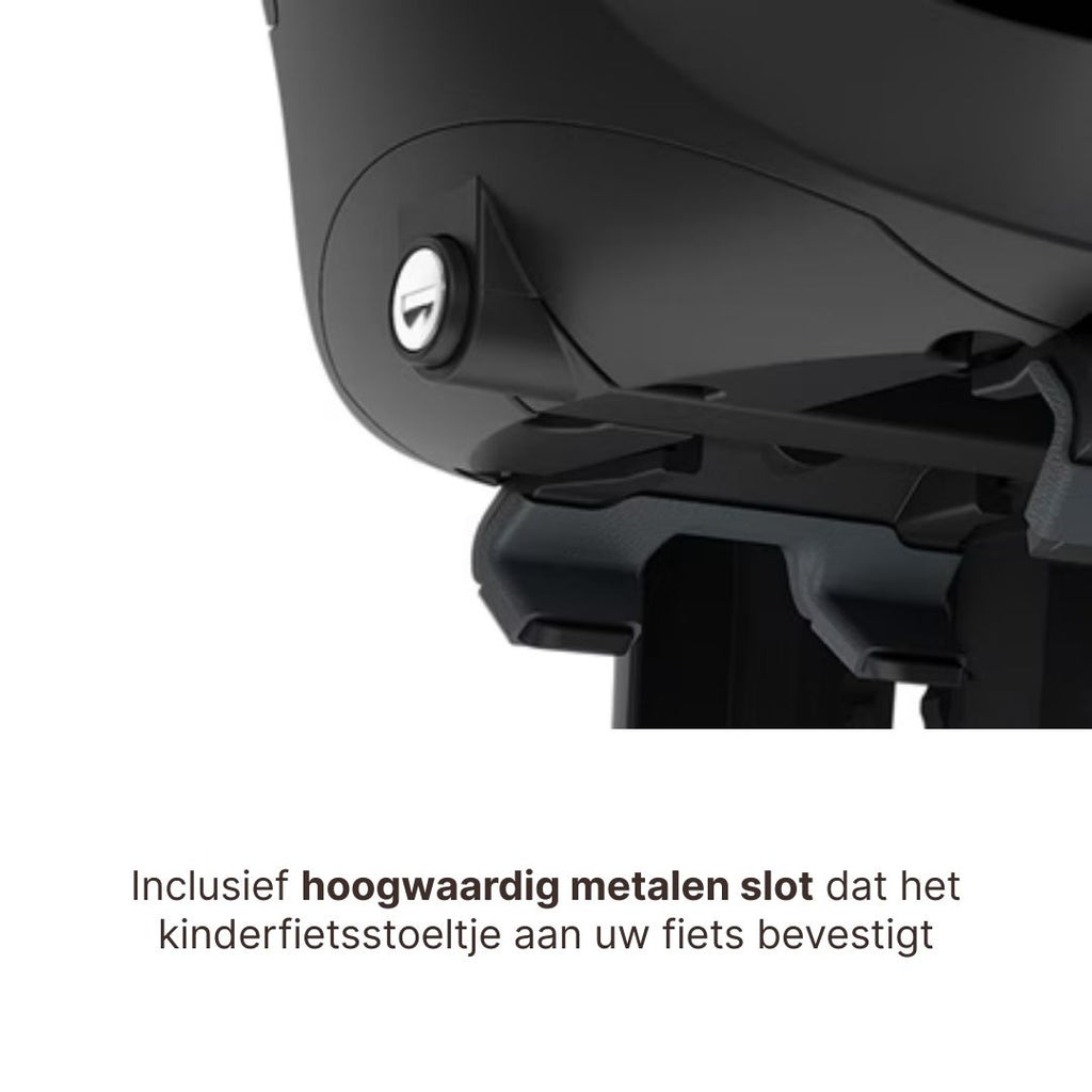 Thule Yepp 2 Maxi Fietsstoel Achterop Bagagedrager Montage I Majolica Blue