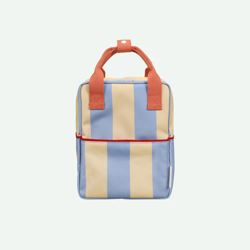 Sticky Lemon Rugzak Klein Envelope | Stripes Cloud Blue / Twiggy Beige