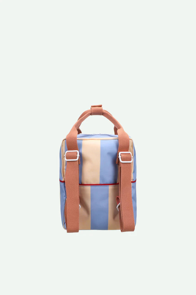 Sticky Lemon Rugzak Klein Envelope | Stripes Cloud Blue / Twiggy Beige