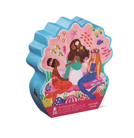 Crocodile Creek Puzzel 36ST | Zeemeermindromen