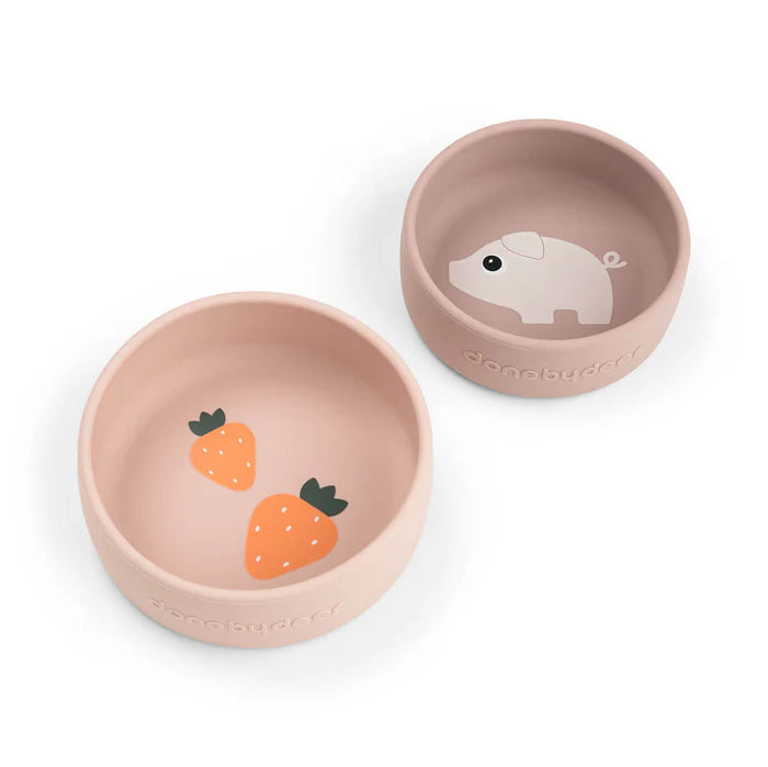 Done By Deer Silicone Kom Set 2st | Pigee Powder