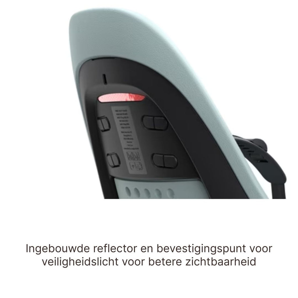 Thule Yepp 2 Maxi Fietsstoel Achterop Bagagedrager Montage I Alaska Blue