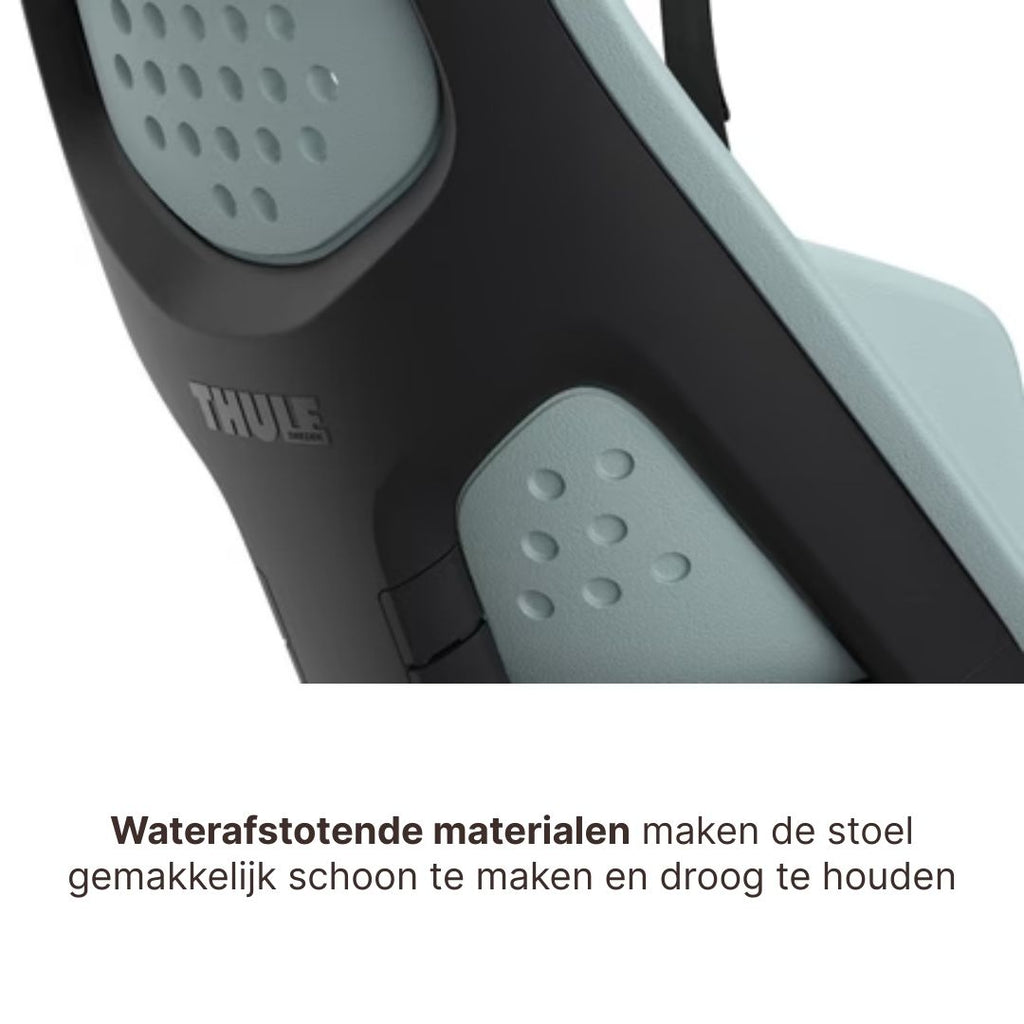 Thule Yepp 2 Maxi Fietsstoel Achterop Bagagedrager Montage I Alaska Blue