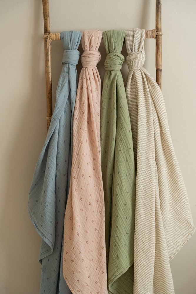 Little Dutch Swaddle Doek Hydrofiel 120x120 | Pure Blossom