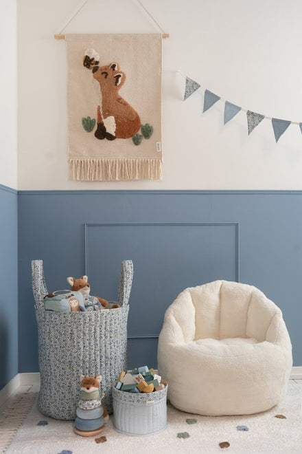 Little Dutch Opbergmand Groot 35Ø | Forest Adventure Blauw