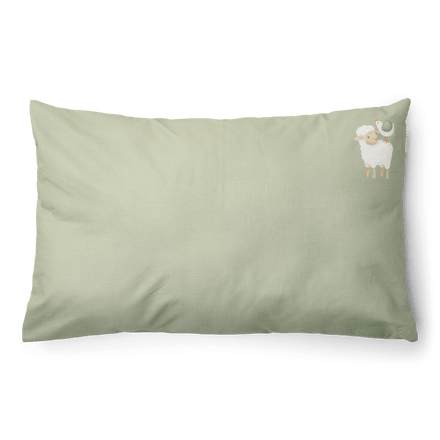 Little Dutch Dekbedovertrek Ledikant Little Farm 100x140 | Groen