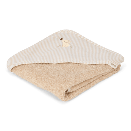 Little Dutch Badcape Baby Bunny 75x75 | Beige