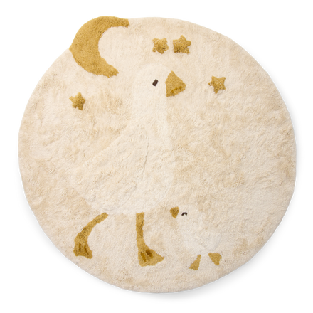 Little Dutch Vloerkleed Little Goose | Wit