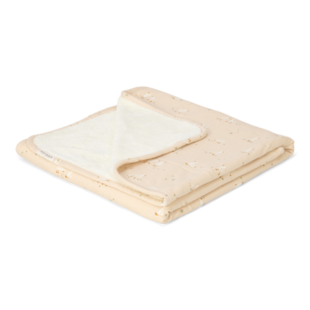 Little Dutch Wiegdeken Fleece Little Goose 70x100 | Beige