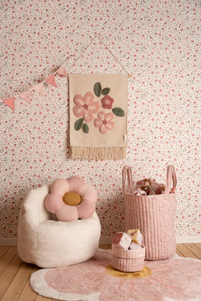 Little Dutch Wandtapijt Bloem | Fairy Garden Wit