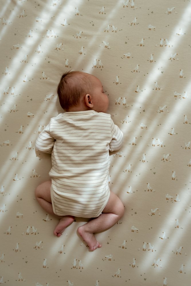 Little Dutch Wiegdeken Little Goose 70x100| Beige