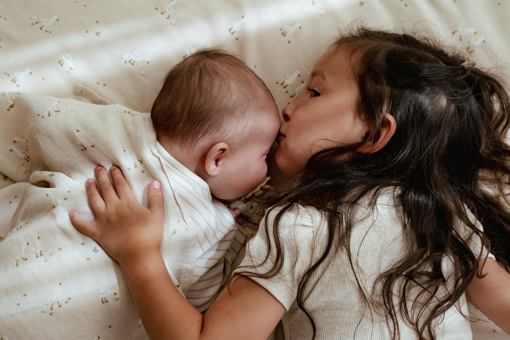 Little Dutch Wiegdeken Little Goose 70x100| Beige