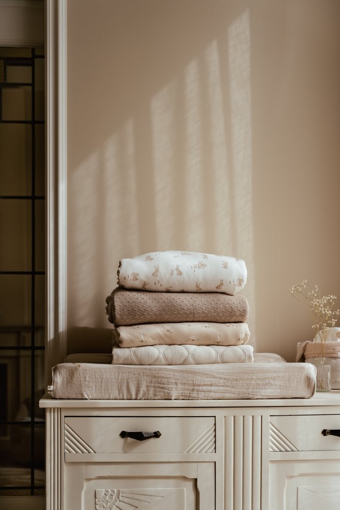 Little Dutch Wiegdeken Fleece Little Goose 70x100 | Beige