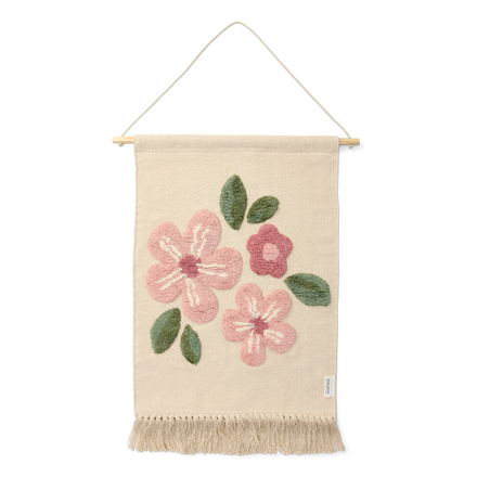 Little Dutch Wandtapijt Bloem | Fairy Garden Wit