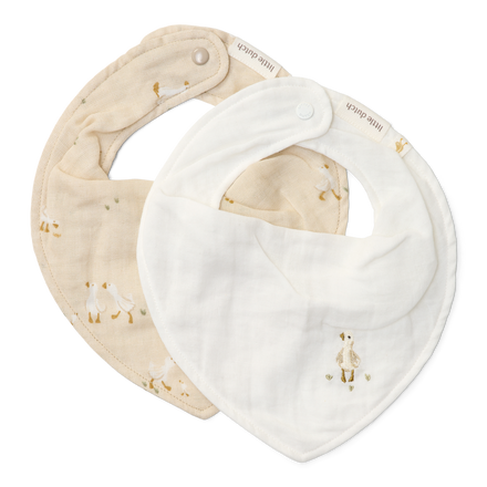 Little Dutch Bandana Slab Set Van 2 Little Goose | Wit