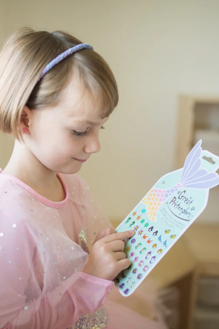Great Pretenders Mermaid Sticker Oorringen | 30PCS