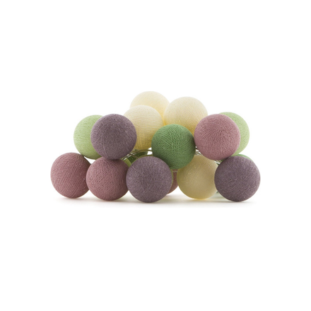 Cotton Ball Lights Lichtslinger 20 stuks | Forest Fruit