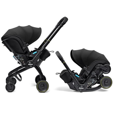 Doona X Infant Autostoel (omvormbaar tot buggy) Groep 0+ | Nitro Black