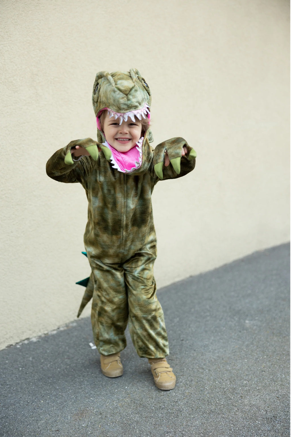 Great Pretenders Raptor Dino Verkleedpak | 7-8 jaar