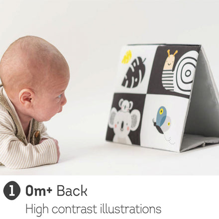Taf Toys Tummy Time Contrast Spiegelboekje