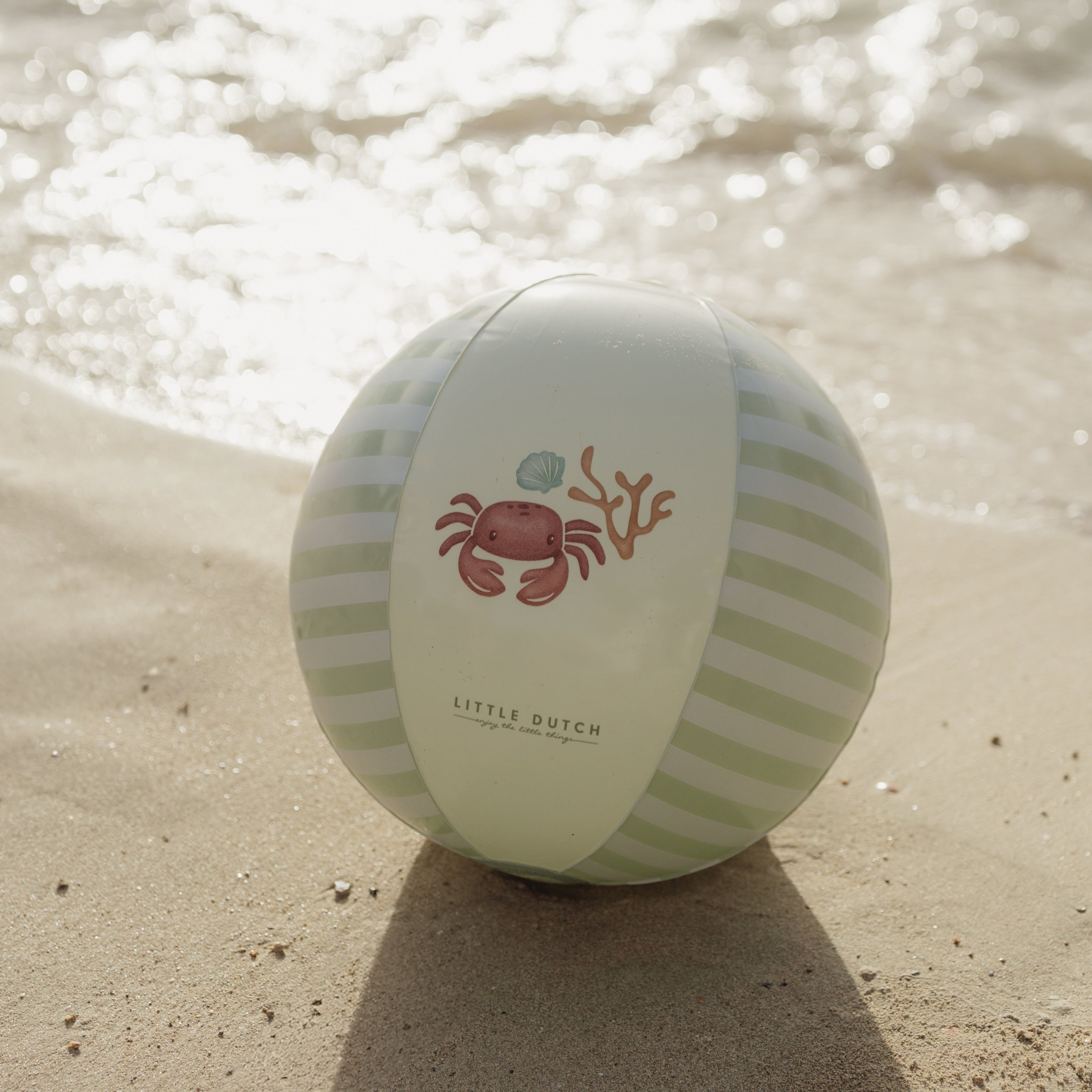 * Little Dutch Strandbal 35cm | Fresh Greens