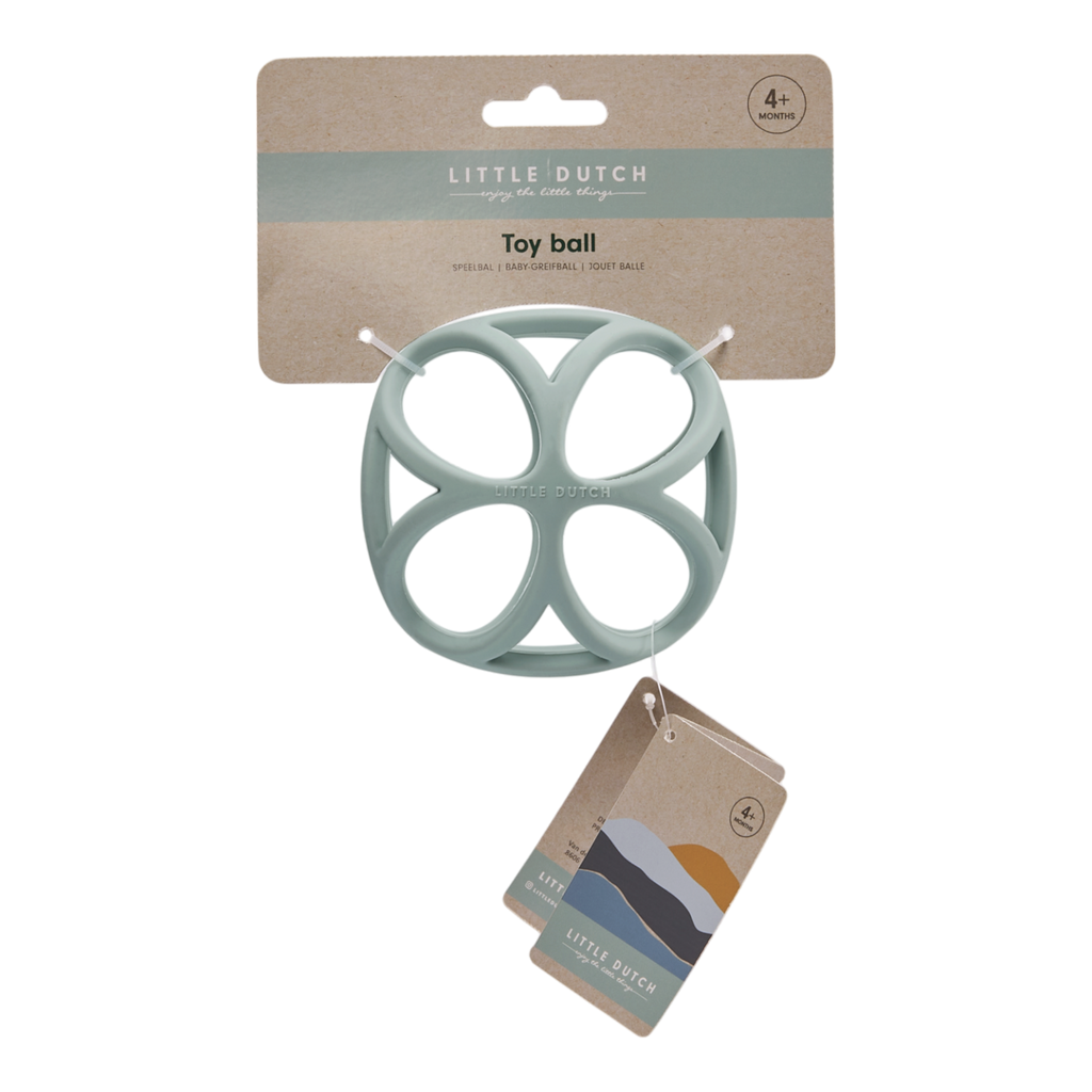 Little Dutch Silicone Grijpbal Activity Ball | Blue