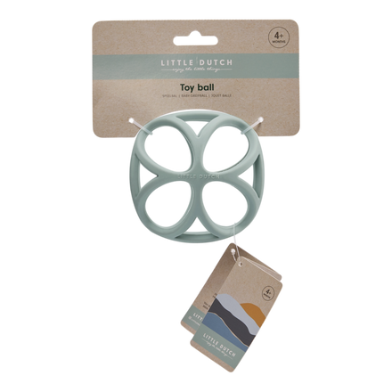 Little Dutch Silicone Grijpbal Activity Ball | Blue