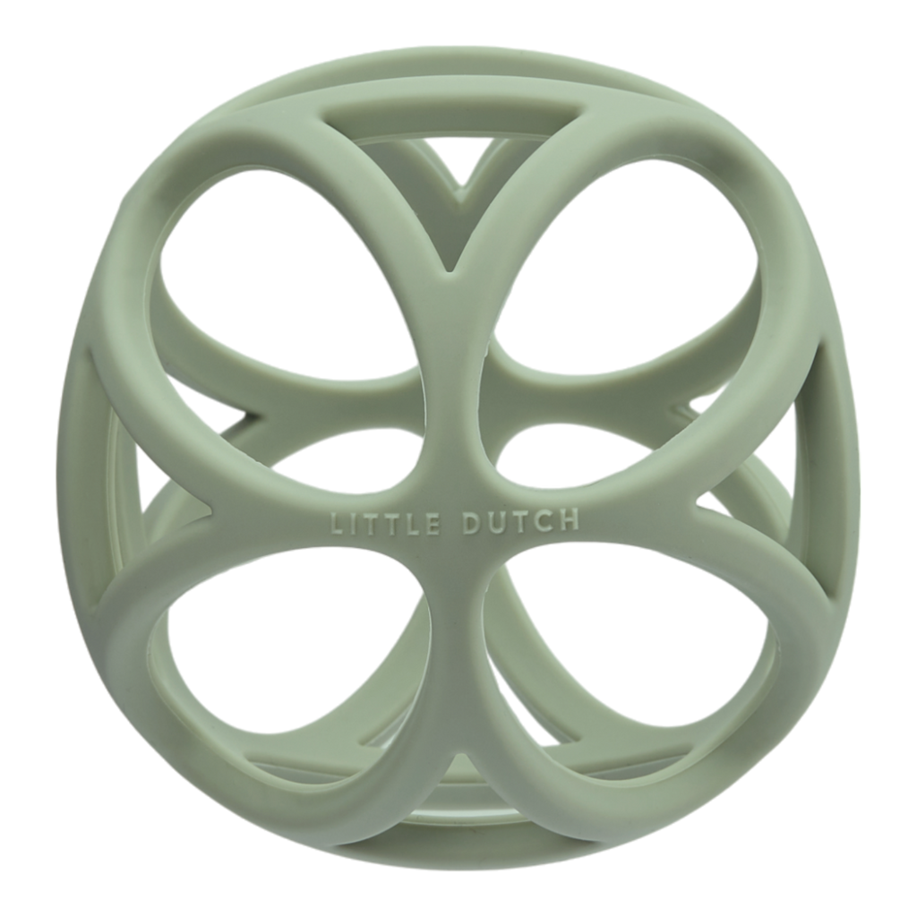 Little Dutch Silicone Grijpbal Activity Ball | Olive