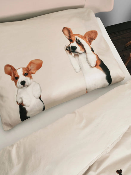 SNURK Dekbedset 140x200/220cm | Beagle Friends
