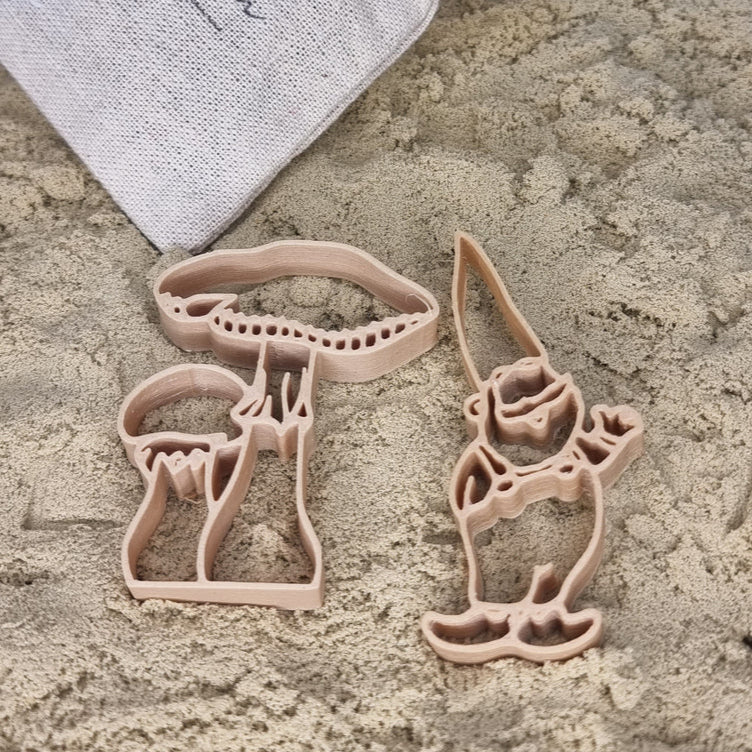 Grennn Vormpje Speelbaktoebehoren | Uitstekers Paddenstoel En Kabouter