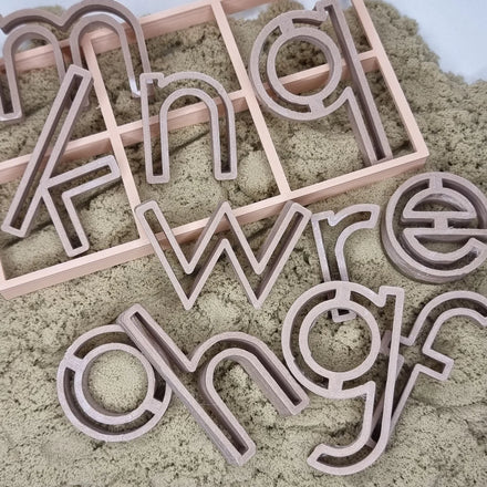 Grennn Vormpje Speelbaktoebehoren | Uitstekers School Letter Uitstekers