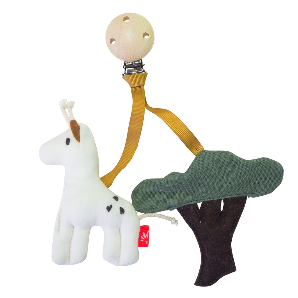 * Kikadu Wooden Clip Tree with | Giraffe