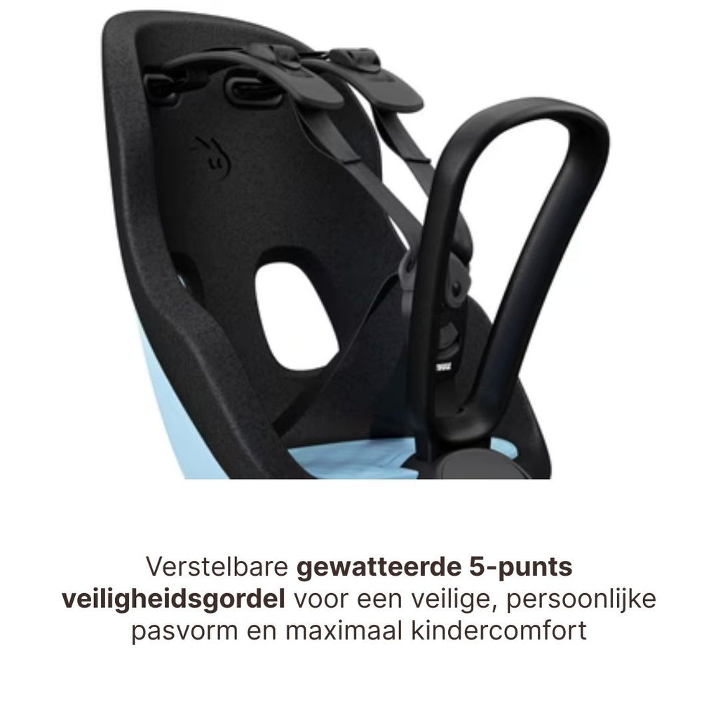 Thule Yepp Nexxt 2 Mini Fietsstoel Voorop I Aquamarine Blue