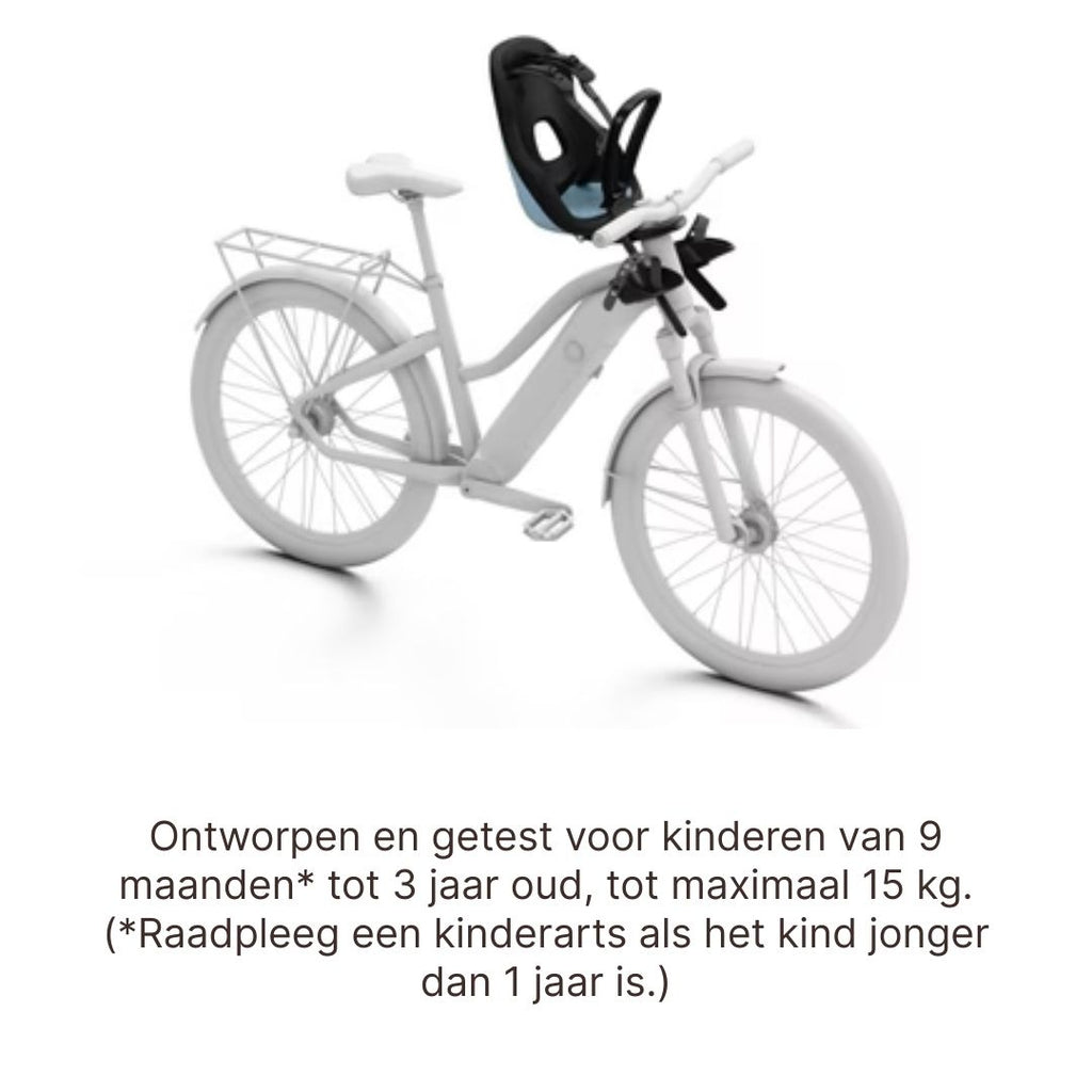 Thule Yepp Nexxt 2 Mini Fietsstoel Voorop I Aquamarine Blue