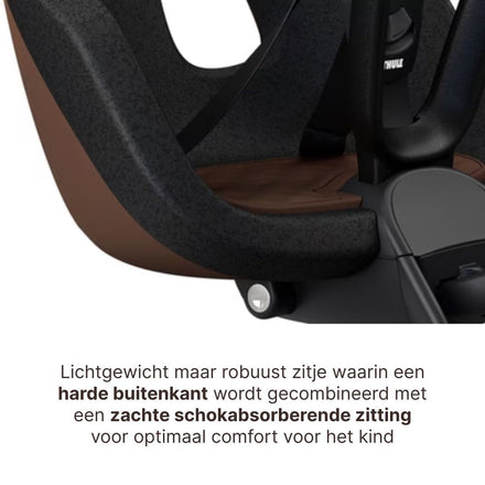 Thule Yepp Nexxt 2 Mini Fietsstoel Voorop I Chocolate Brown