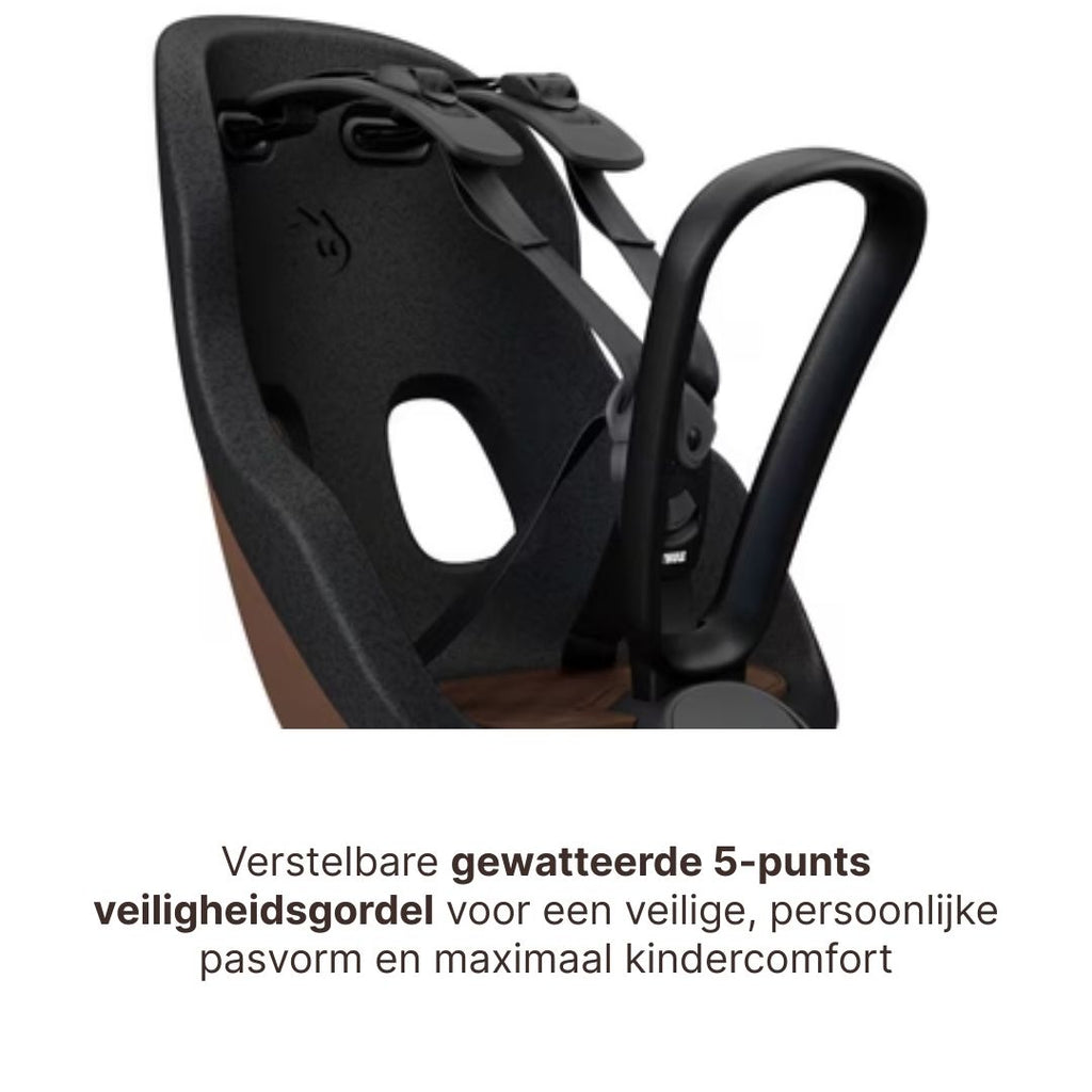 Thule Yepp Nexxt 2 Mini Fietsstoel Voorop I Chocolate Brown
