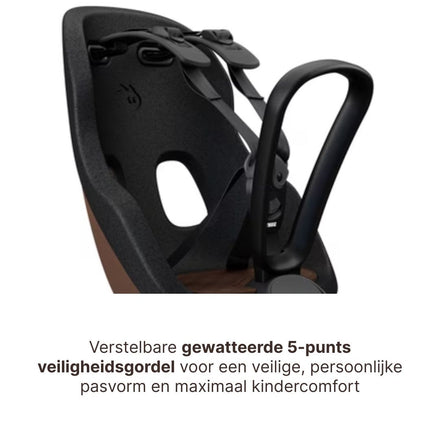 Thule Yepp Nexxt 2 Mini Fietsstoel Voorop I Chocolate Brown