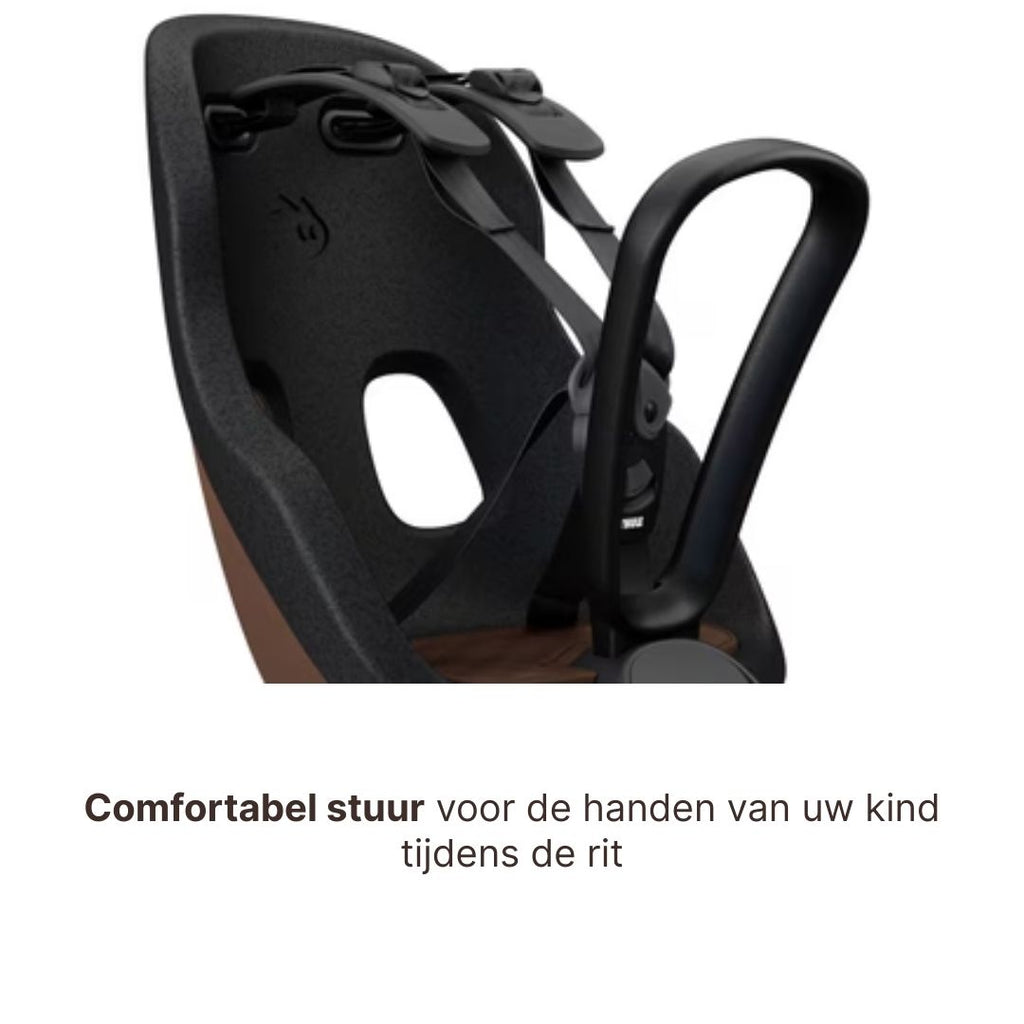 Thule Yepp Nexxt 2 Mini Fietsstoel Voorop I Chocolate Brown