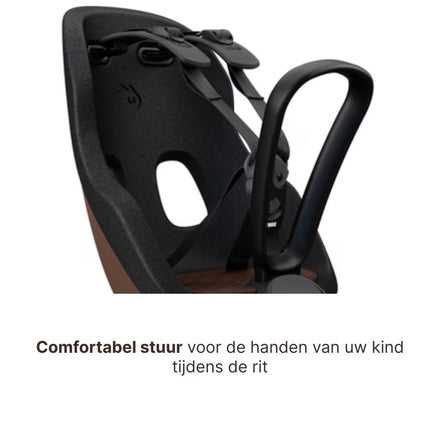 Thule Yepp Nexxt 2 Mini Fietsstoel Voorop I Chocolate Brown