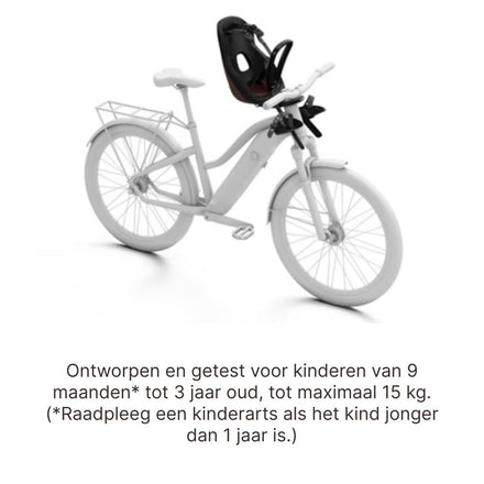 Thule Yepp Nexxt 2 Mini Fietsstoel Voorop I Chocolate Brown
