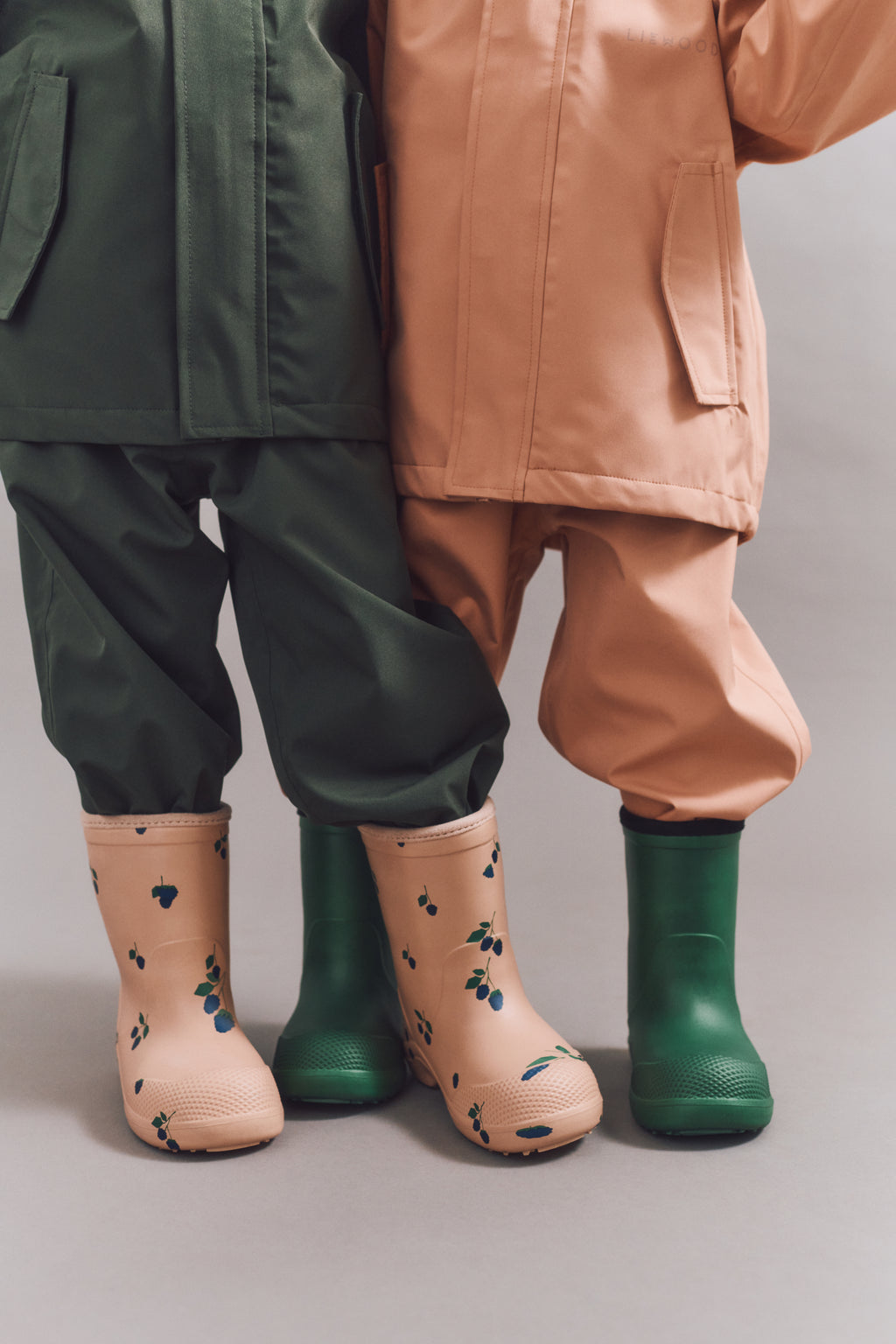 Liewood Aston Regenlaarzen | Garden Green Mix