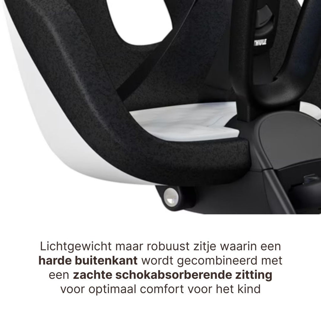 Thule Yepp Nexxt 2 Mini Fietsstoel Voorop I Snow White