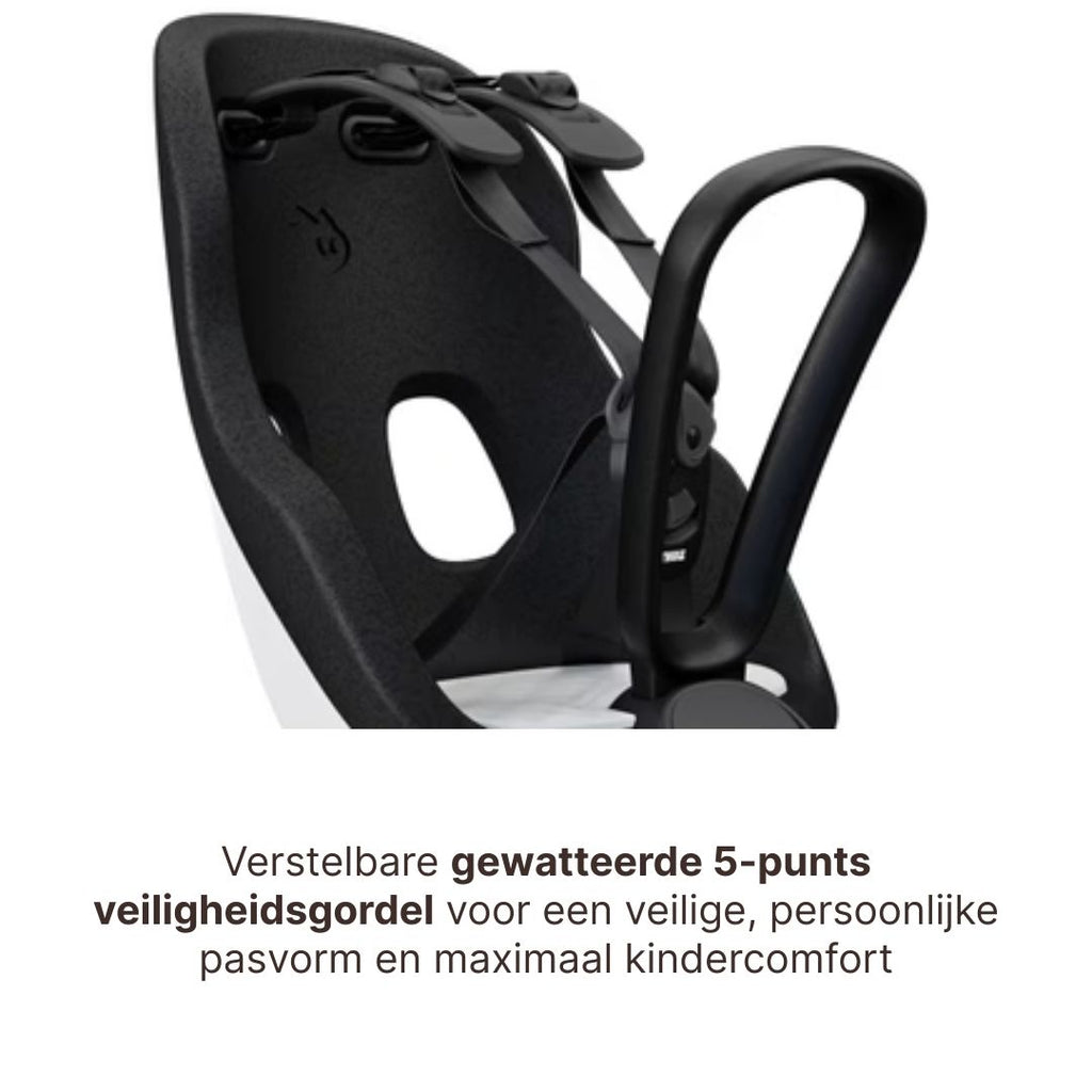 Thule Yepp Nexxt 2 Mini Fietsstoel Voorop I Snow White