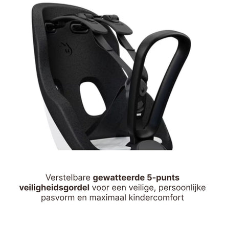Thule Yepp Nexxt 2 Mini Fietsstoel Voorop I Snow White