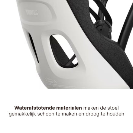 Thule Yepp Nexxt 2 Mini Fietsstoel Voorop I Snow White