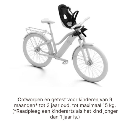 Thule Yepp Nexxt 2 Mini Fietsstoel Voorop I Snow White